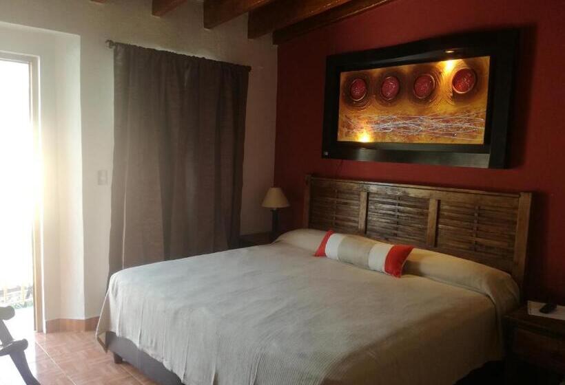キングサイズベッドのデラックスルーム, La Ventana Del Tepozteco