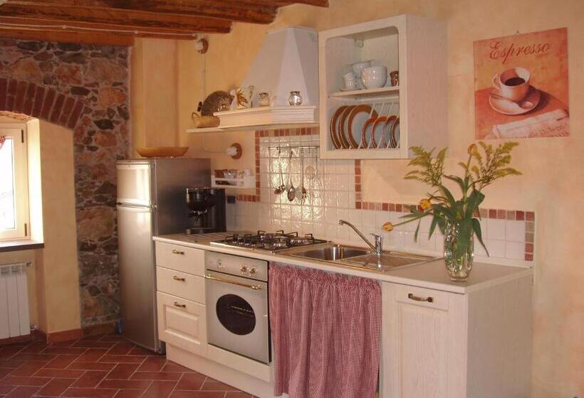 דירת חדר עם טרסה, Podere Morucciola