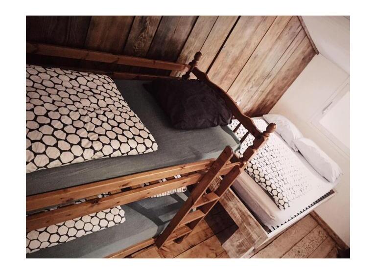 Четырехместный номер эконом класса с общей ванной комнатой, Carwyns Surf House