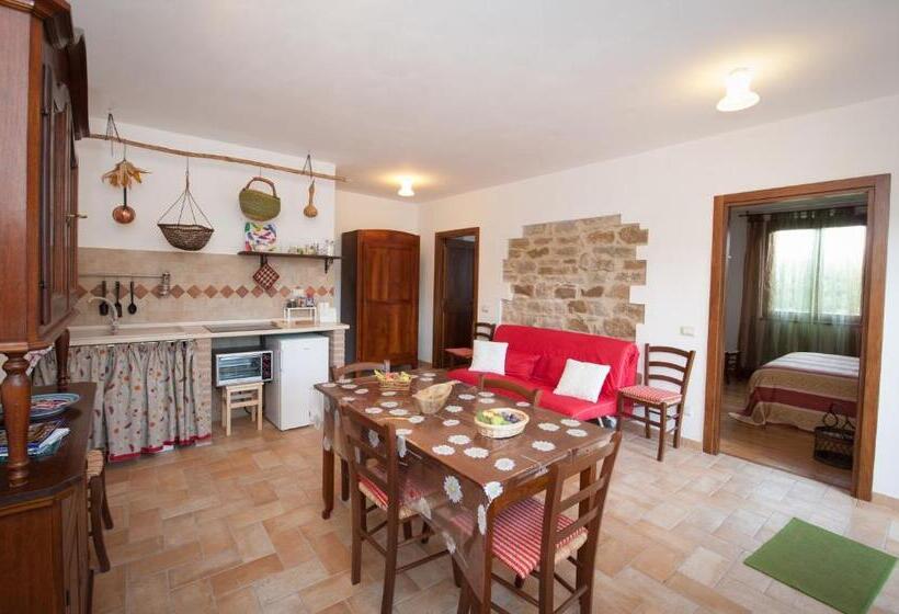 Апартаменты 1 Спальня Вид на Сад, Agriturismo I Gelsi Di Santa Cristina
