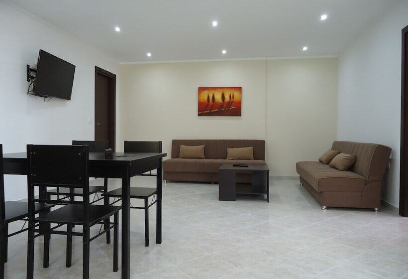 带2个卧室的公寓, Crystal Blue Hotel, Barbati