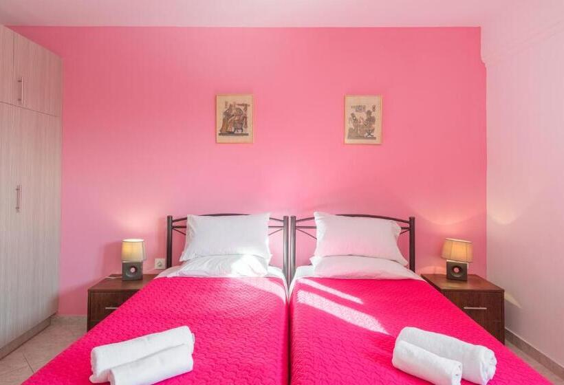 带2个卧室的公寓, Crystal Blue Hotel, Barbati