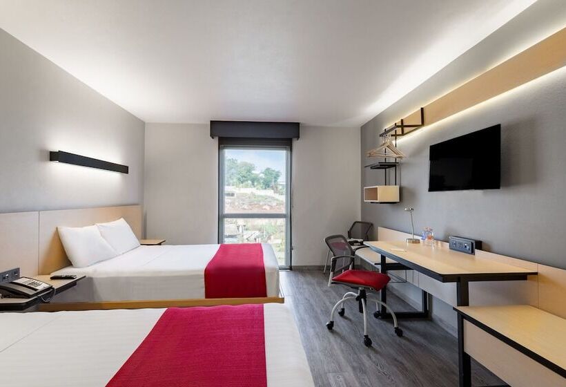 带2个双人床的标准工作室, City Express By Marriott Guadalajara Aeropuerto