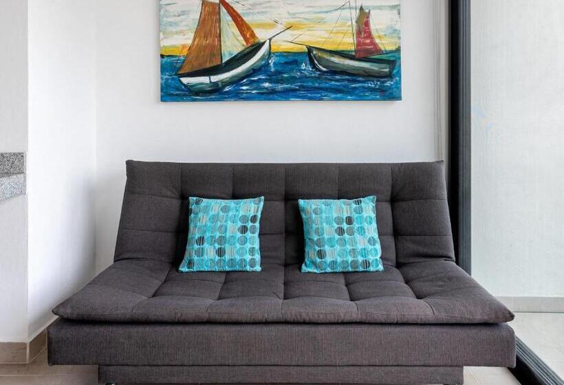 １ベッドルームアパートメント, Vela S Condos Ocean Front