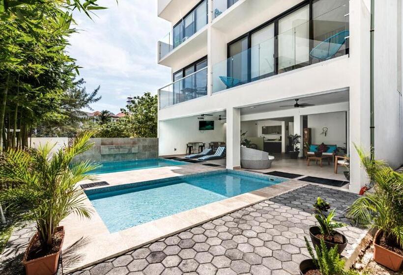 プールの見える１ベッドルームアパートメント, Vela S Condos Ocean Front