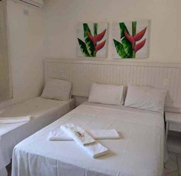 标准三人间, Jequitiba Hotel Frente Ao Mar