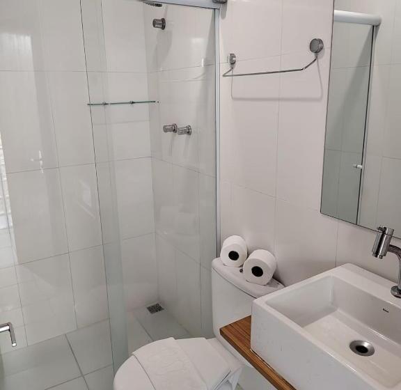 经济型三人房间, Jequitiba Hotel Frente Ao Mar