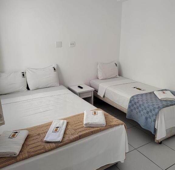 이코노미 트리플 룸, Jequitiba Hotel Frente Ao Mar