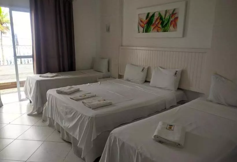 デラックスの４人部屋, Jequitiba Hotel Frente Ao Mar