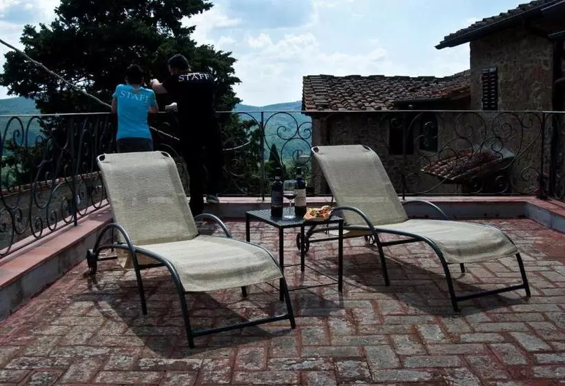 テラス付きデラックスルーム, Agriturismo La Camporena