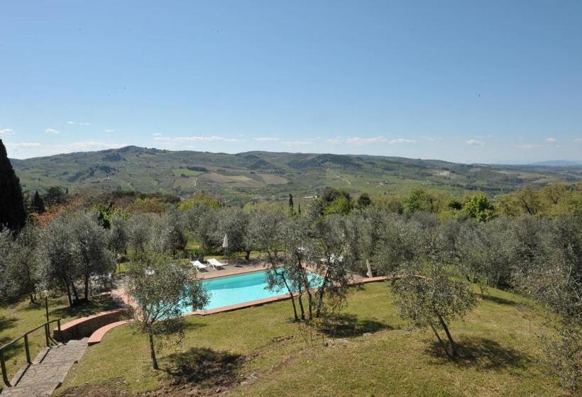 带观景的豪华间, Agriturismo La Camporena