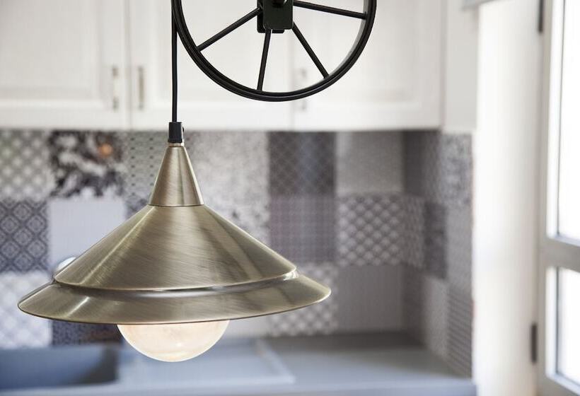 テラス付き1ベッドルームアパートメント, Troulakis Beach