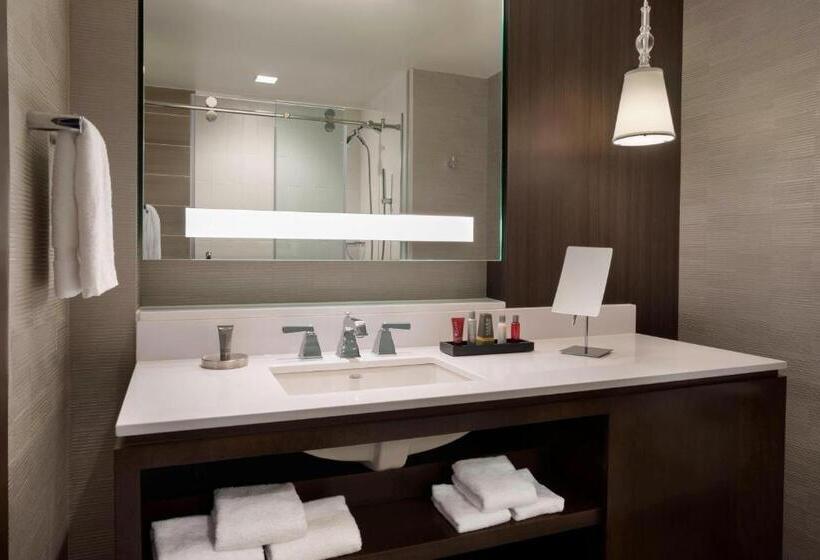 带大床的标准间, Buffalo Marriott At Lecom Harborcenter