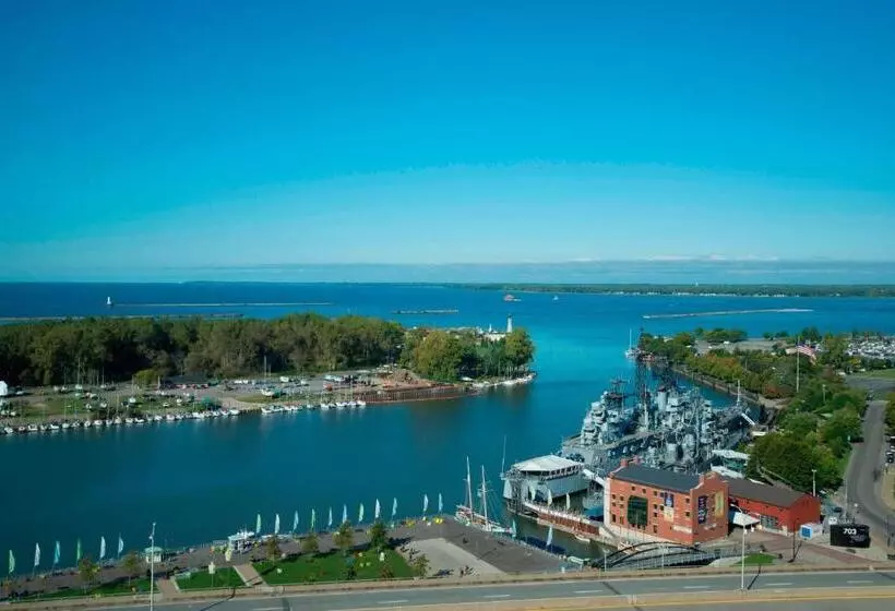 Standard-huone Järvinäkymä, Buffalo Marriott At Lecom Harborcenter