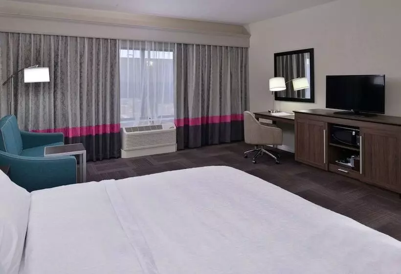 キングサイドベッドのスタンダードワンルーム, Hampton Inn Leavenworth