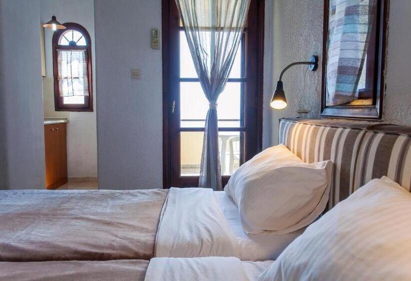 غرفة قياسية مطلّة علي البحر, Villa Kalliopi