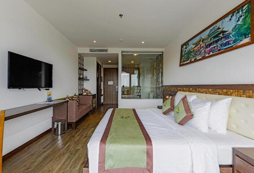 اتاق سوپریور با چشمانداز شهر, Ben Tre Riverside Resort