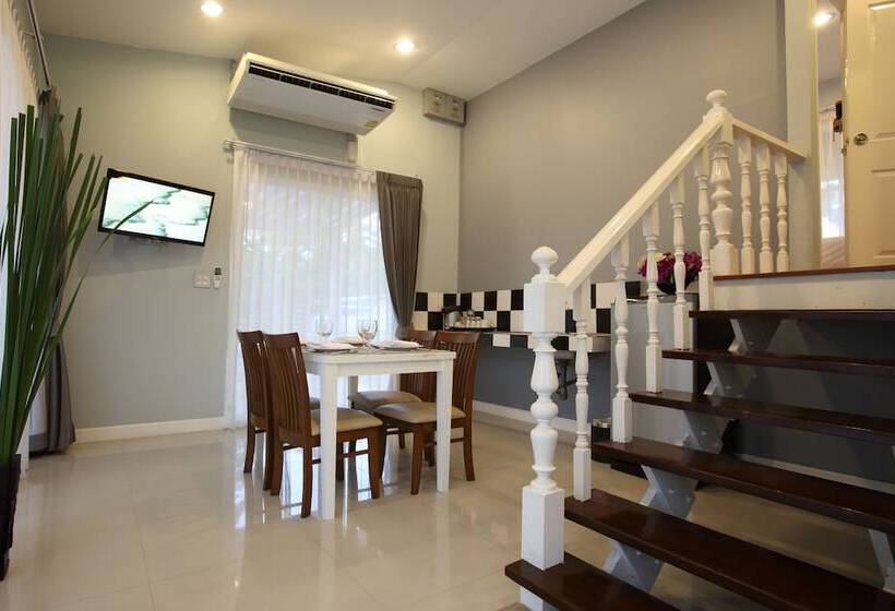 침실 2개 빌라, Bangsaen Heritage