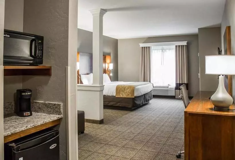 キングサイズベッドのスイートルーム, Comfort Suites Hartville North Canton