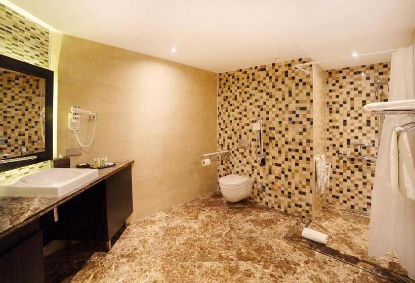 اتاق استاندارد با تخت بزرگ برای معلولان, Crowne Plaza   Borjomi, An Ihg