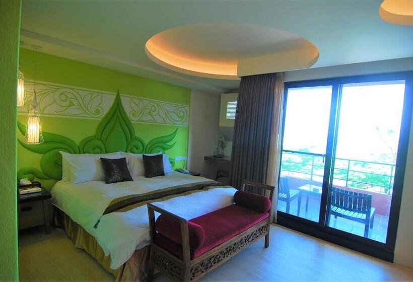 اتاق استاندارد با بالکن و چشم‌انداز دریا, A&l Inn