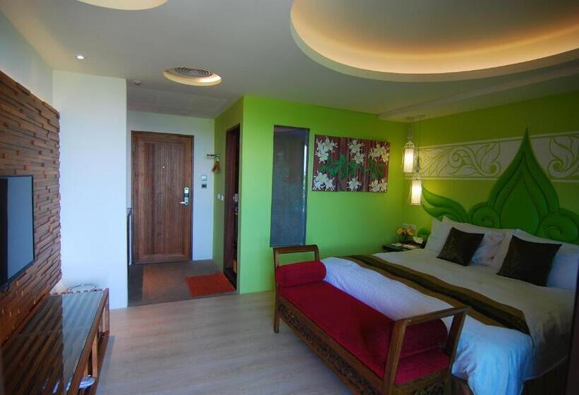 اتاق استاندارد با بالکن و چشم‌انداز دریا, A&l Inn