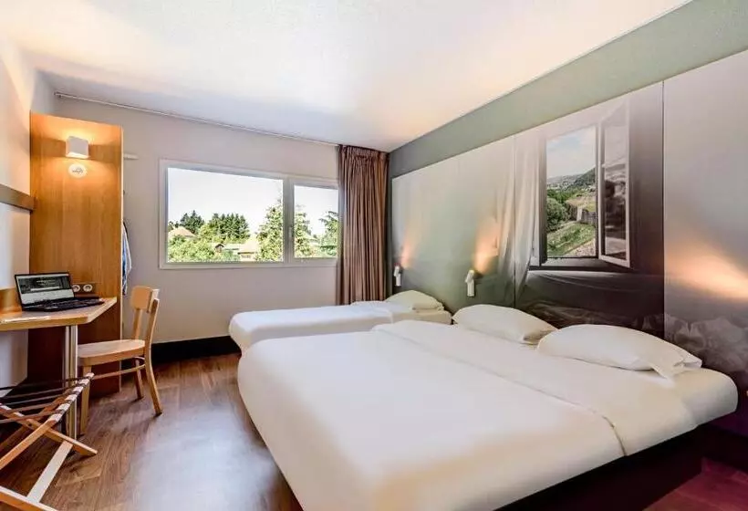 Standard Kolmen Hengen Huone, B&b Hotel Besançon Chateaufarine