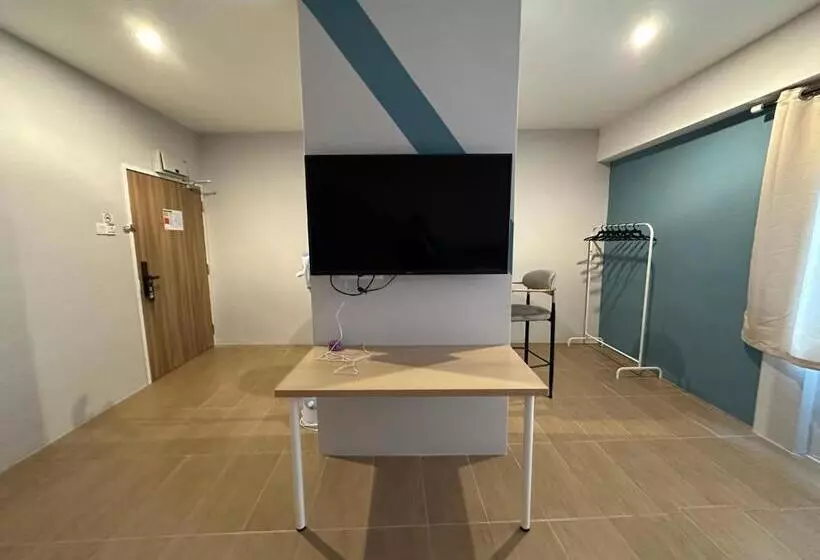 キングサイドベッドのスタンダードワンルーム, T+ Hotel Sungai Petani