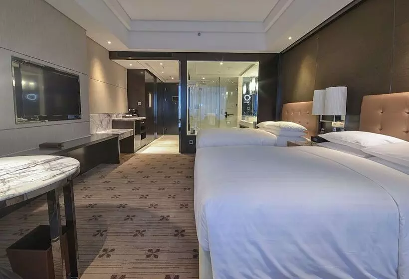 ２ダブルベッドのスタンダードルーム, Zhuzhou Marriott