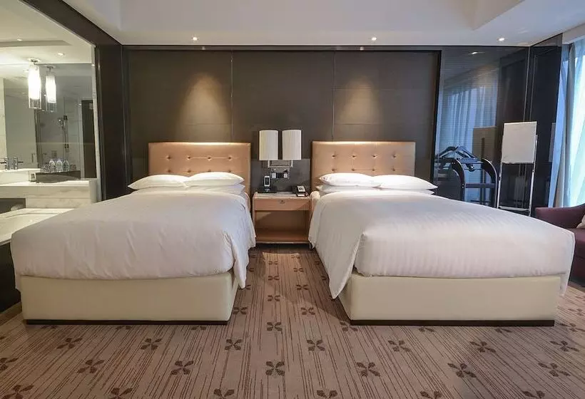 ２ダブルベッドのスタンダードルーム, Zhuzhou Marriott