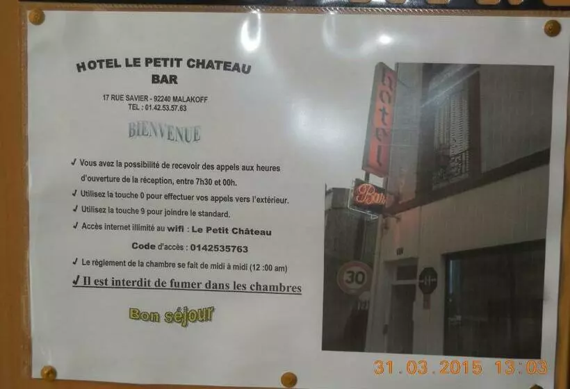 バス共有のスタンダードルーム, Hôtel Le Petit Château Proche Parc Des Expositions Porte De Versailles