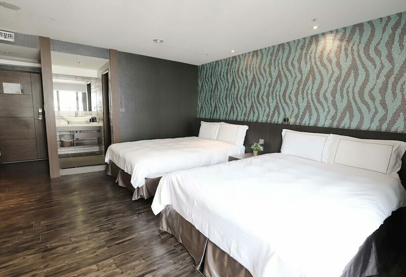 اتاق استاندارد چهار تخته, Talmud Hotel Yizhong