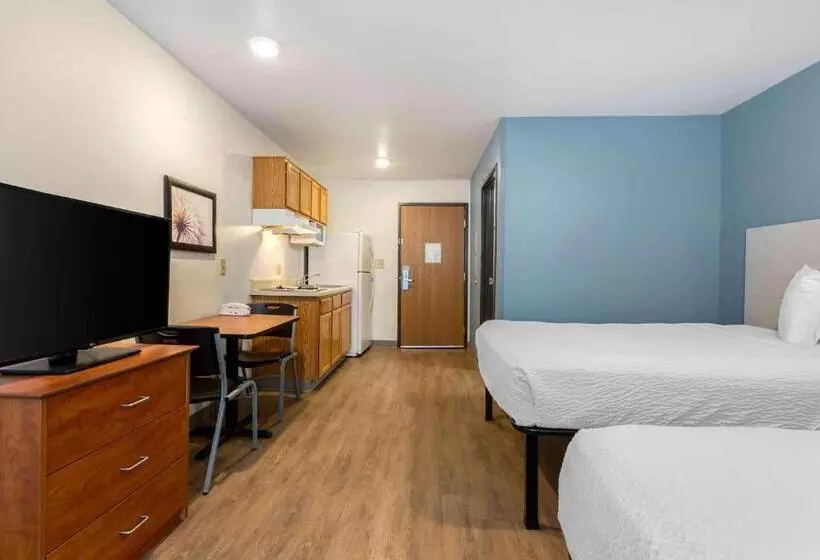 ２ダブルベッドのスタンダードルーム, Extended Stay America Select Suites  El Paso  East
