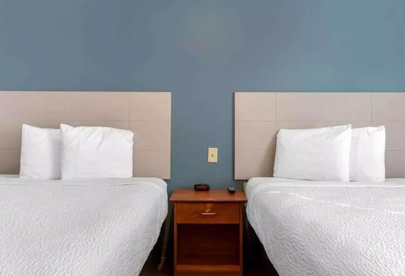 ２ダブルベッドのスタンダードルーム, Extended Stay America Select Suites  El Paso  East