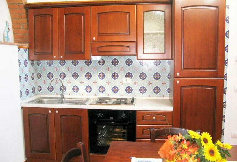 شقة غرفتين, Agriturismo Martignana Alta