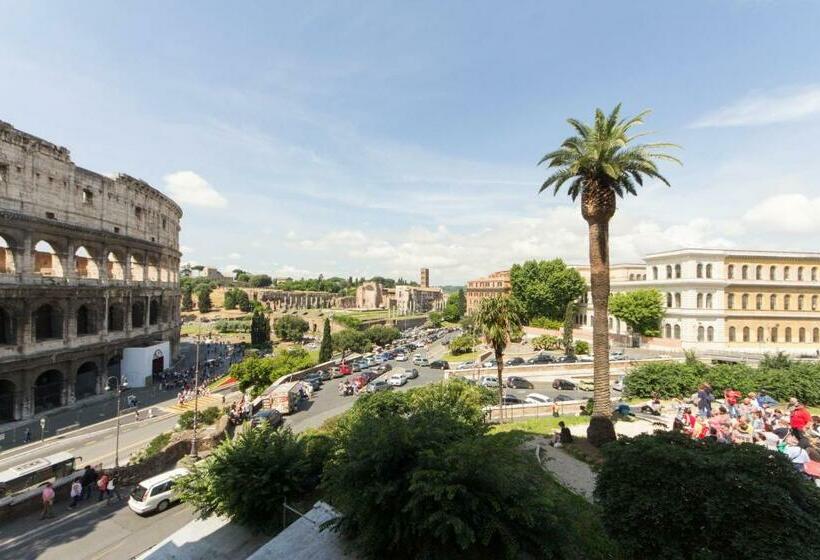 اتاق استاندارد با چشم‌انداز, B&b Colosseo Panoramic Rooms