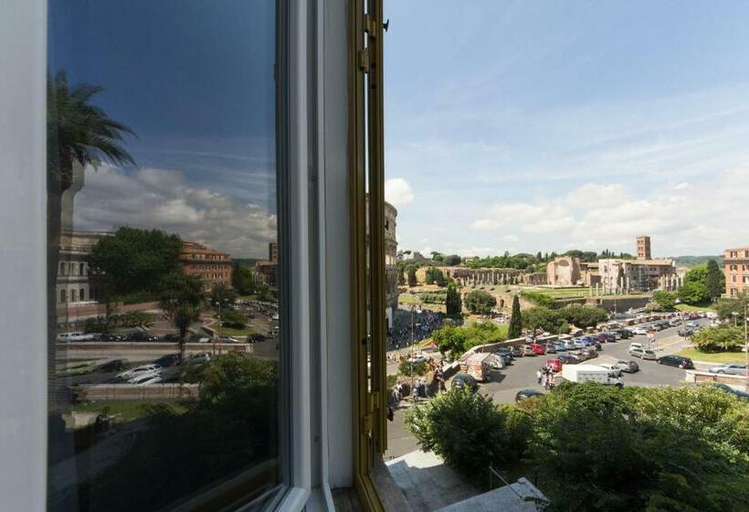 اتاق استاندارد با چشم‌انداز, B&b Colosseo Panoramic Rooms