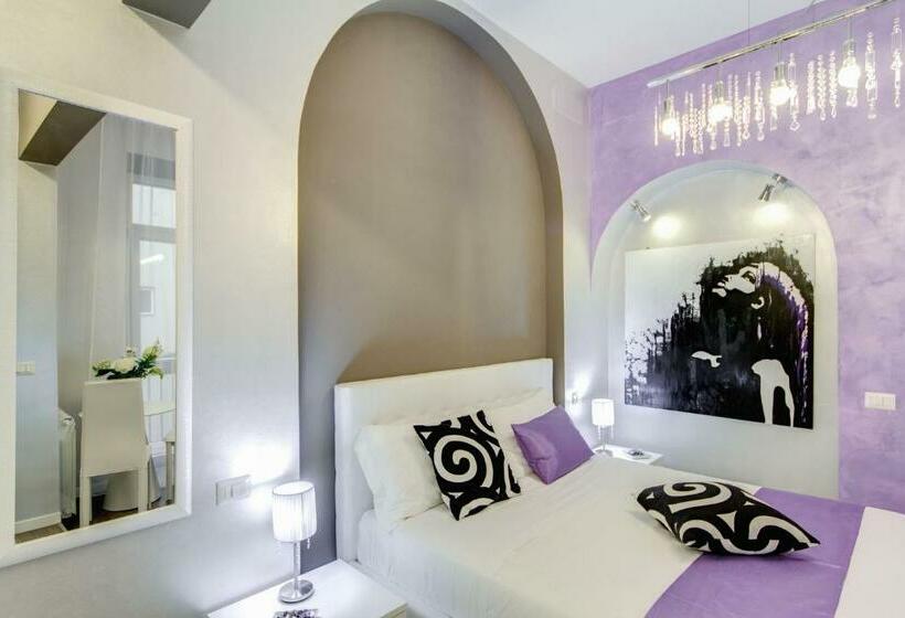 اتاق استاندارد با چشم‌انداز, B&b Colosseo Panoramic Rooms