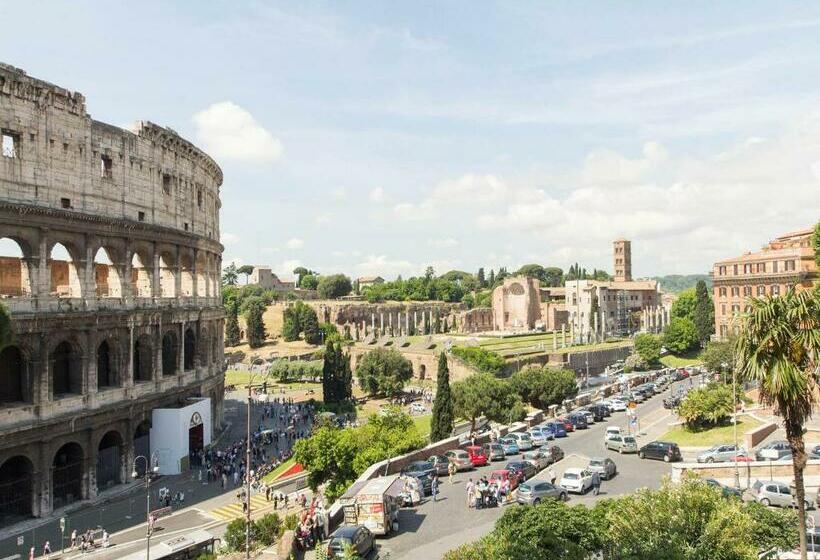 اتاق استاندارد با چشم‌انداز, B&b Colosseo Panoramic Rooms