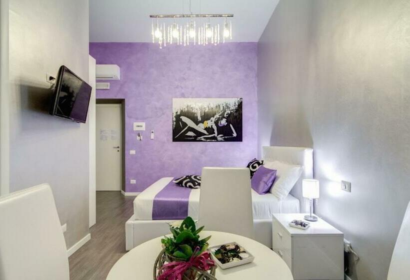 اتاق استاندارد با چشم‌انداز, B&b Colosseo Panoramic Rooms