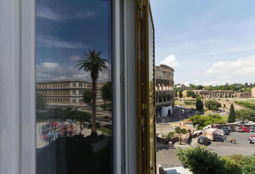 اتاق استاندارد با چشم‌انداز, B&b Colosseo Panoramic Rooms