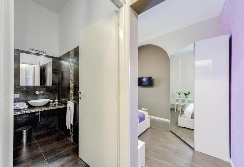 اتاق استاندارد با چشم‌انداز, B&b Colosseo Panoramic Rooms