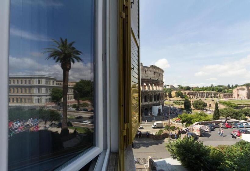اتاق استاندارد با چشم‌انداز, B&b Colosseo Panoramic Rooms