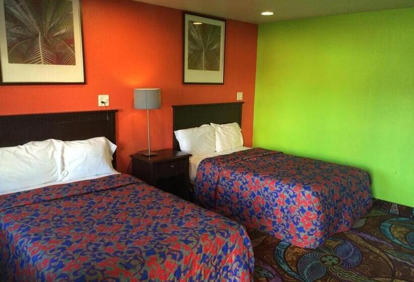 غرفه قياسيه سريرين مزدوجين, Long Beach Motel