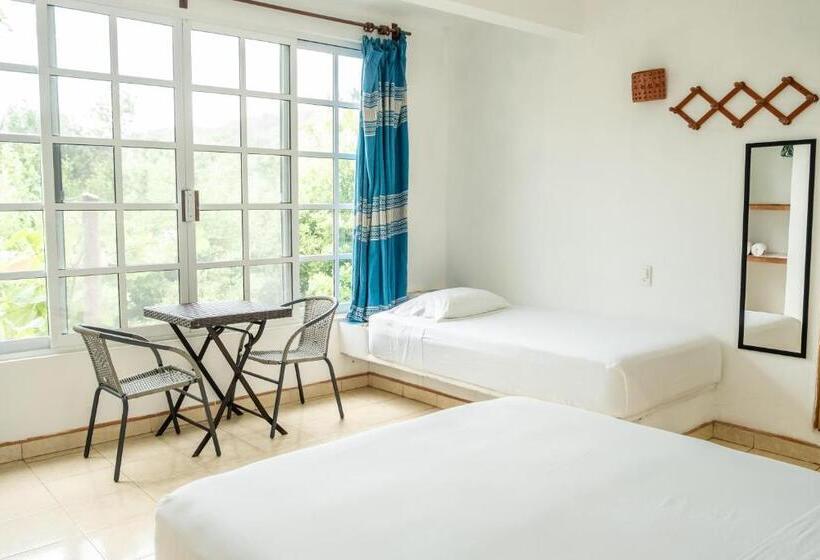 اتاق راحتی سه تخته, Casa Mazunte Tierra Viva