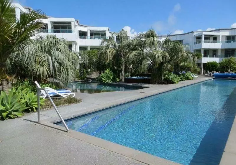庭の見える１ベッドルームアパートメント, Cutterscove Resort Apartments