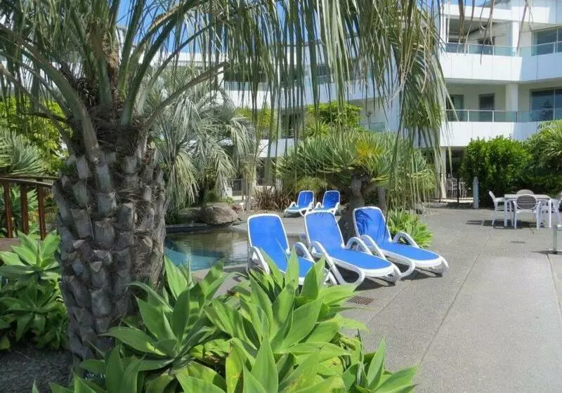 庭の見える１ベッドルームアパートメント, Cutterscove Resort Apartments