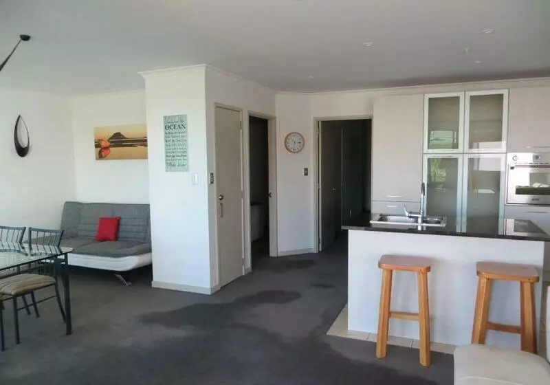 庭の見える１ベッドルームアパートメント, Cutterscove Resort Apartments