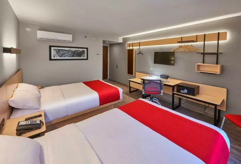 ２ダブルベッドのスタンダードルーム, City Express Plus By Marriott Ciudad De México Periférico Sur Tlalpan