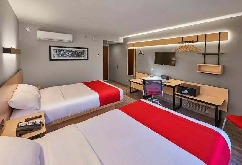 ２ダブルベッドのスタンダードルーム, City Express Plus By Marriott Ciudad De México Periférico Sur Tlalpan